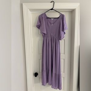 Baltic Born Felicity Smocked Dress - Lilac